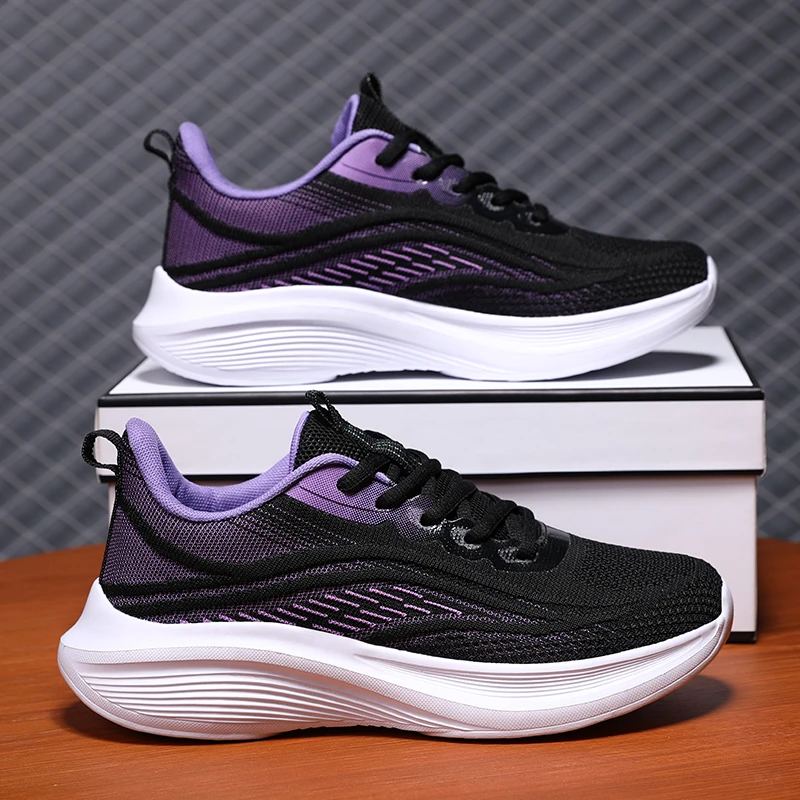 Women Shoes Qc - Platform Sneaker Women Breathable Mesh comfort