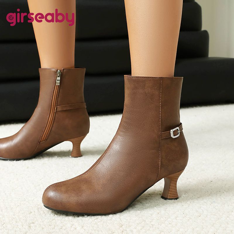 Women'S Shoes Extended Sizes - Girseaby Fashion shoes Retro Office Lady