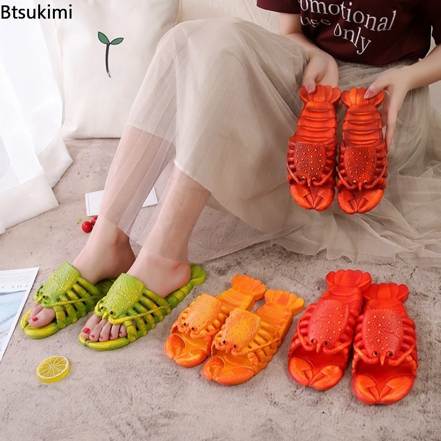 Women'S Shoes To Men'S - New 2026 Summer Fun Cartoon Lobster