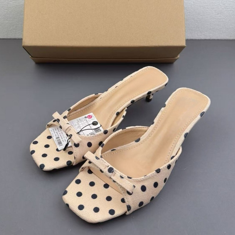 2026 New Summer Women Suede Po - Women Shoes Mules recension och pris