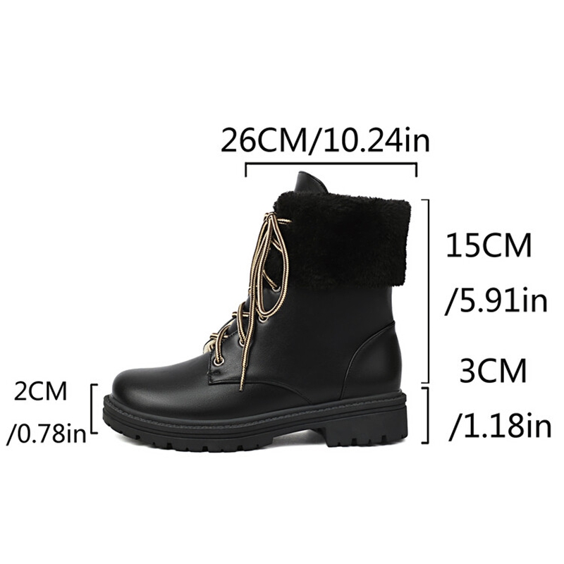 ORCHALISA Ladies Snow Ankle Fo - Women'S Shoes Extended Sizes recension och pris
