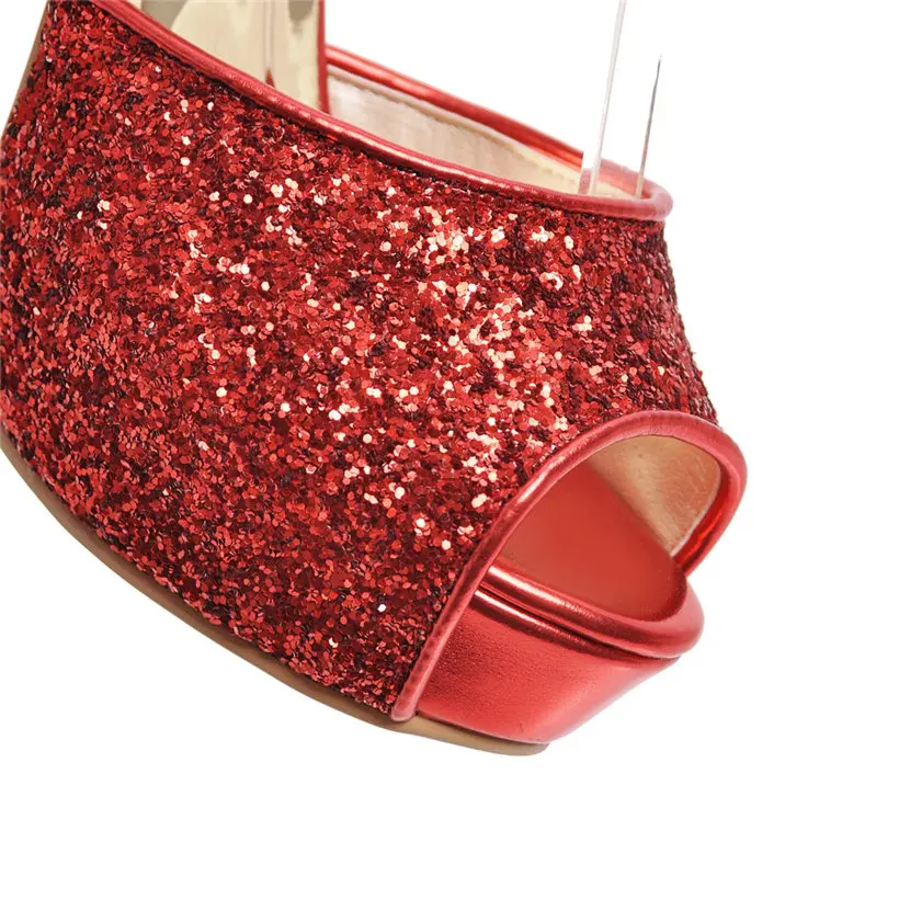 Silver Summer Women High Heel  - Metallic Heel Sandal recension och pris