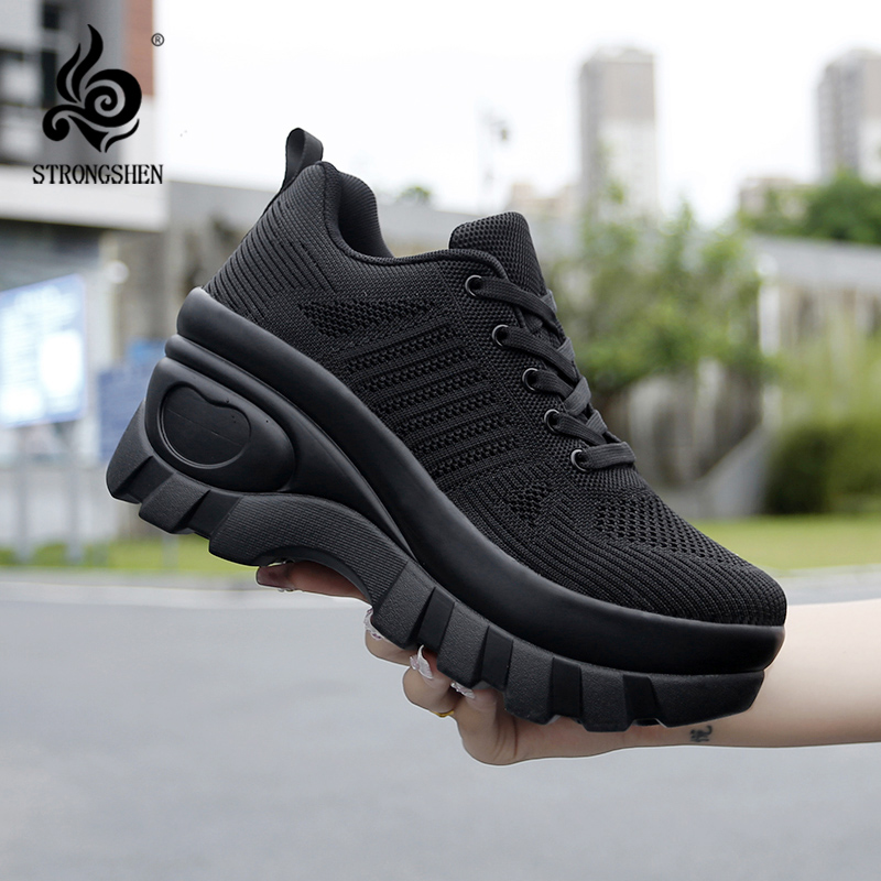 STRONGSHEN Women Platform Trai - Women Shoes Qc recension och pris