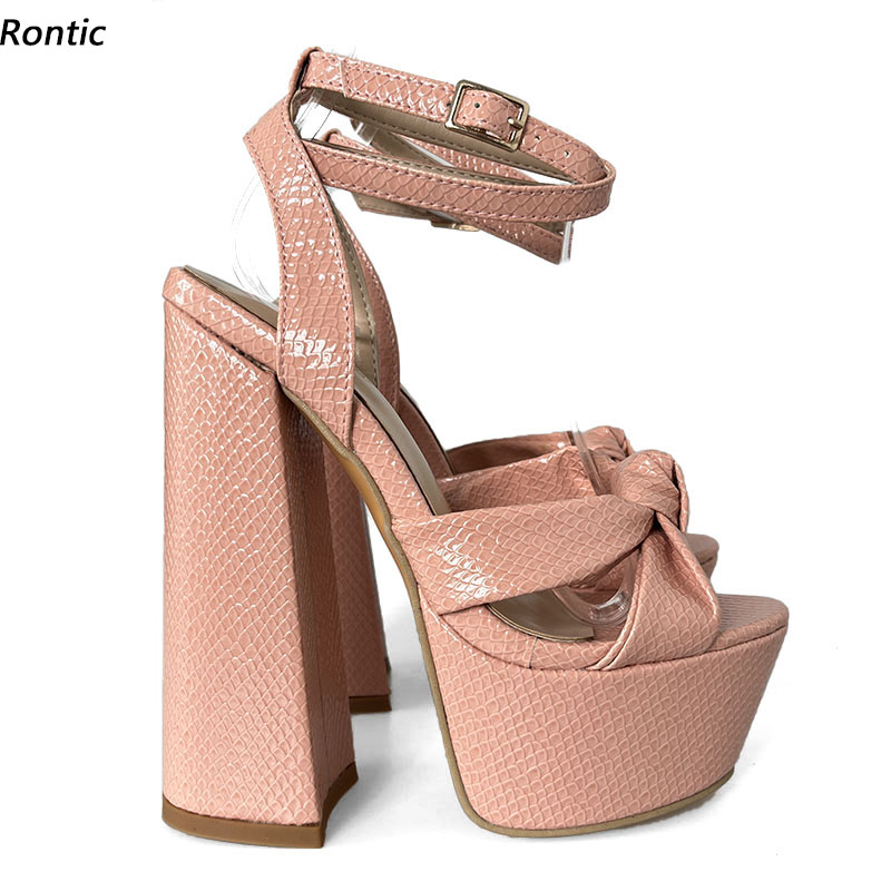 Rontic Hot Handmade Women Plat - Women Shoes Model recension och pris
