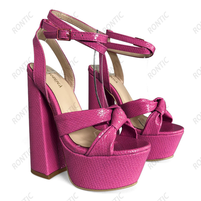 Rontic Hot Handmade Women Plat - Women Shoes Model recension och pris