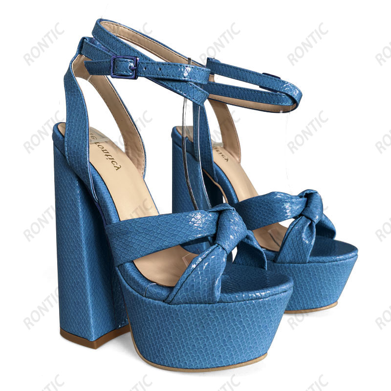 Rontic Hot Handmade Women Plat - Women Shoes Model recension och pris