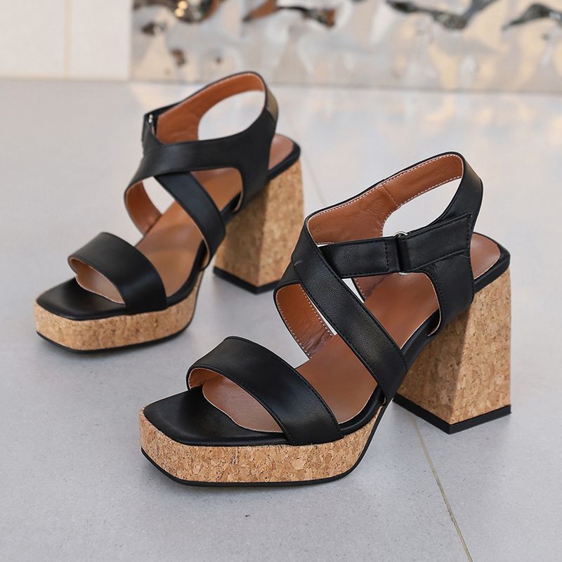 Girseaby Retro Roman Sandals W - Women'S Shoes Extended Sizes recension och pris
