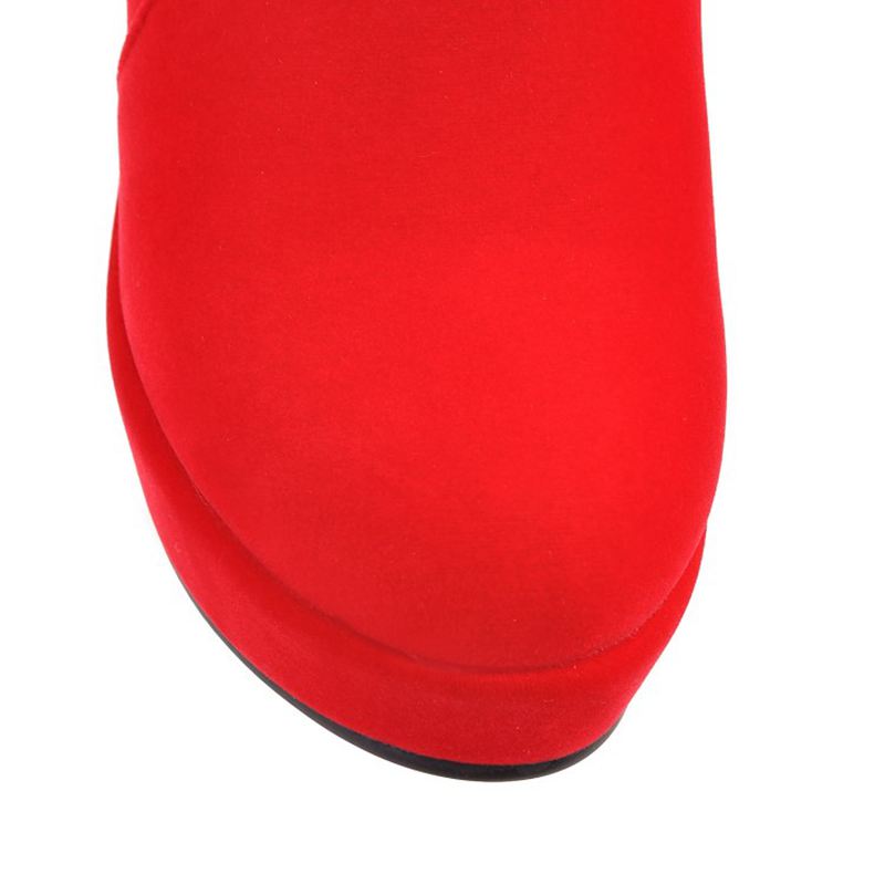 ORCHALISA Glam Red Ladies Ankl - Women'S Shoes Extended Sizes recension och pris