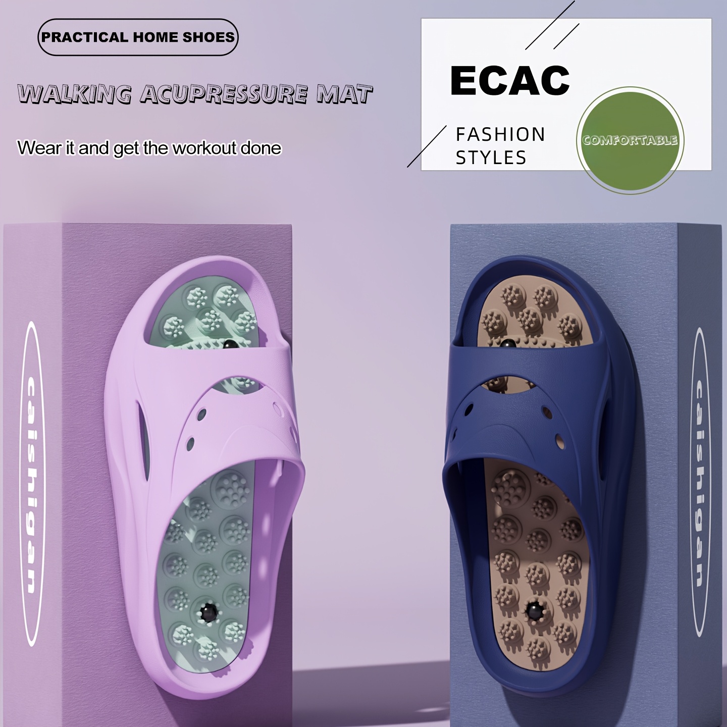 Women Men EVA Massage Slippers - Women'S Shoes To Men'S recension och pris