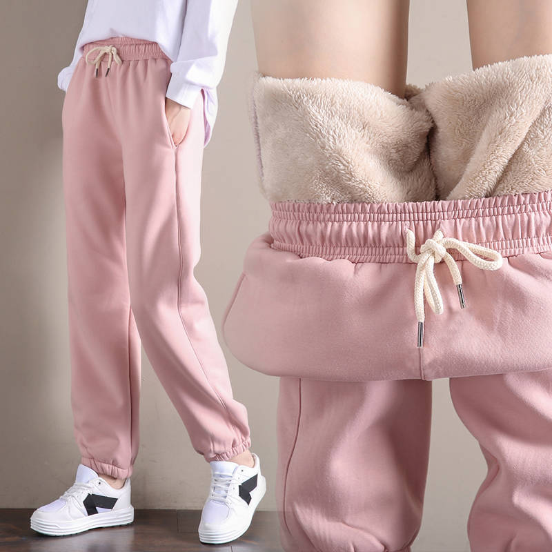 Women High Waist Fleece Lined  - Women Shoes Joggers recension och pris