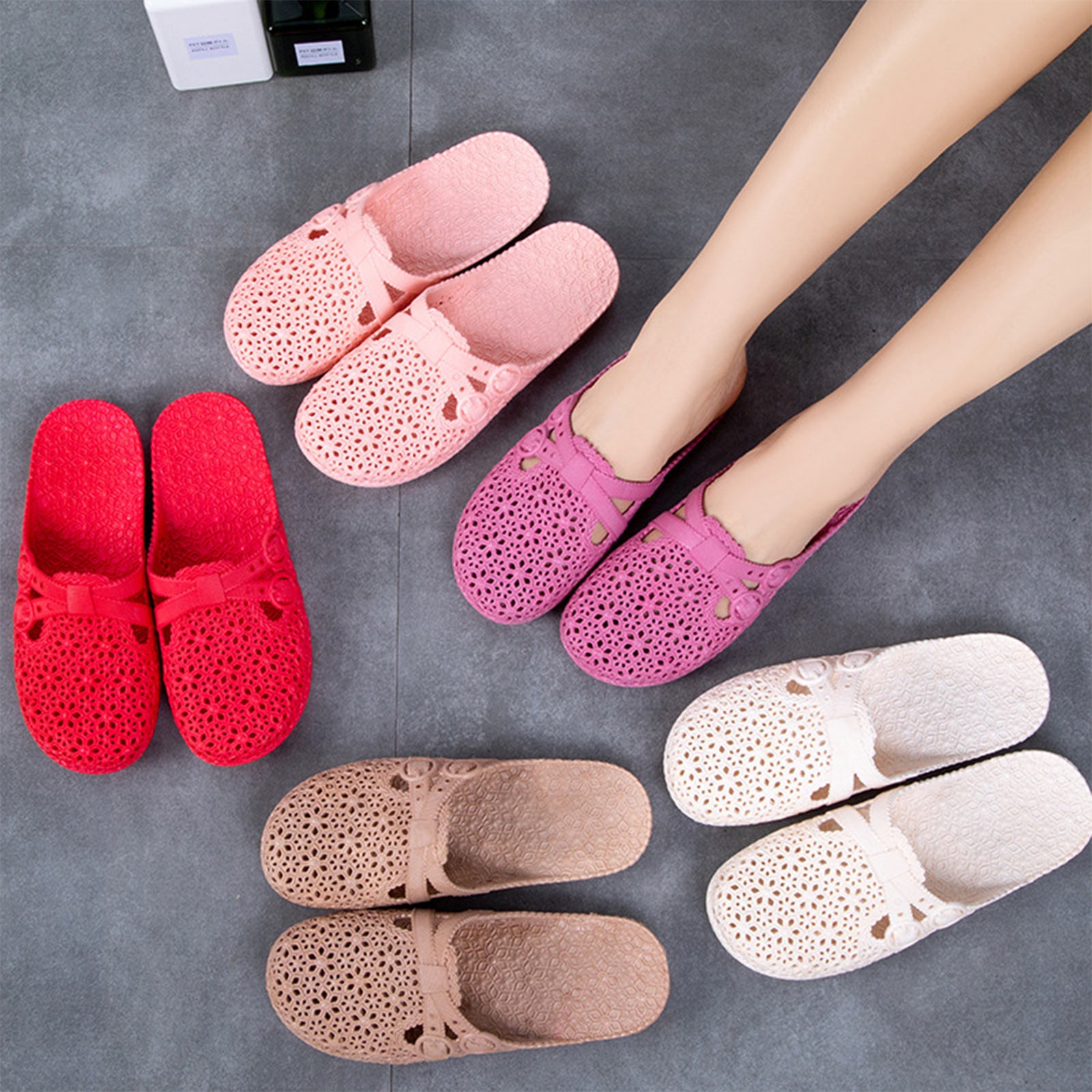 Wrap-Toe Breathable Slippers S - Women Shoes Model recension och pris