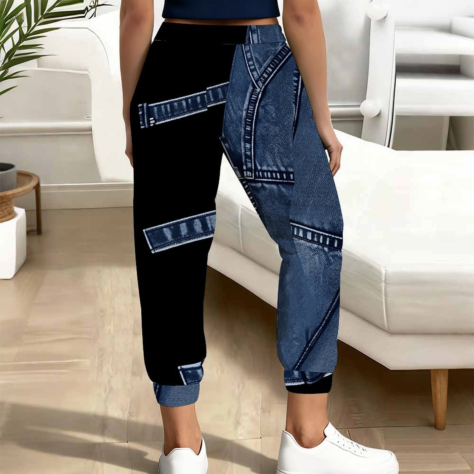 Women Block Joggers Drawstring - Women Shoes Joggers recension och pris