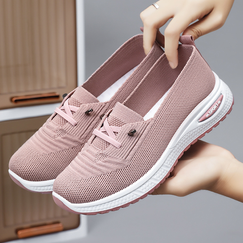 Women's Breathable Knitted Mes - Women Shoes Qc recension och pris