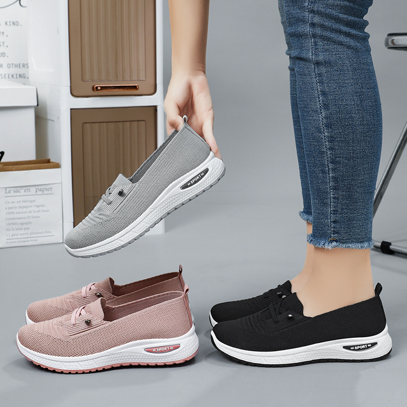 Women's Breathable Knitted Mes - Women Shoes Qc recension och pris
