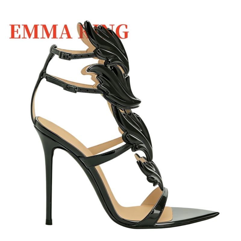 Women's Metallic Winged High H - Metallic Heel Sandal recension och pris