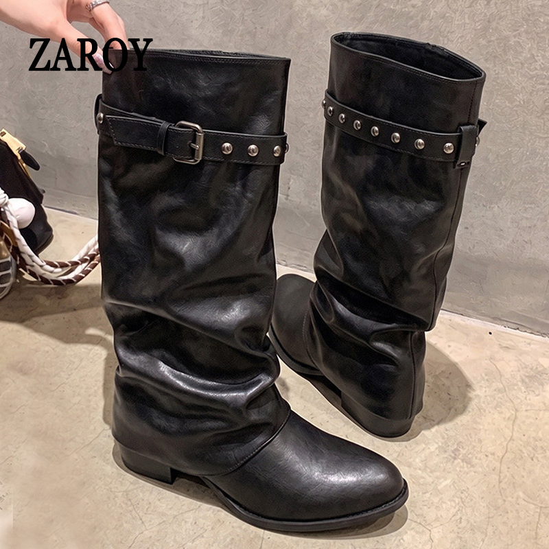 ZAROY Wide-Calf Knee-High Boot - Wide Fit Heels recension och pris