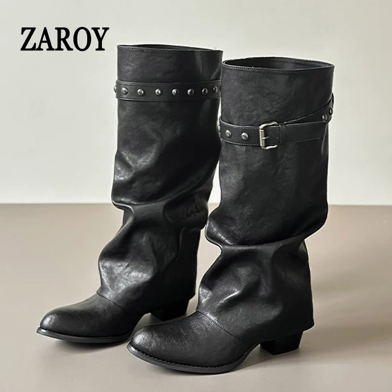 ZAROY Wide-Calf Knee-High Boot - Wide Fit Heels recension och pris