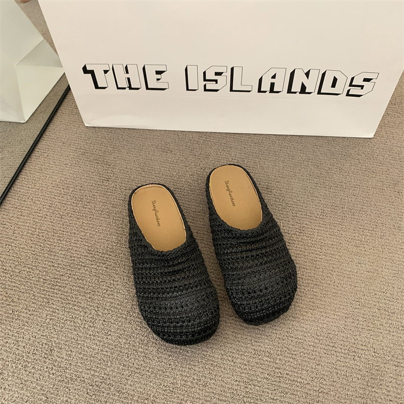 Women Raffia Woven Mule Slippe - Women Shoes Mules recension och pris