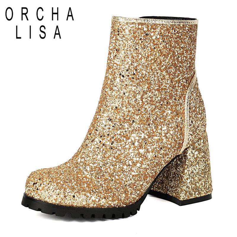 ORCHALISA Designer Sparkle Lad - Women'S Shoes Extended Sizes recension och pris