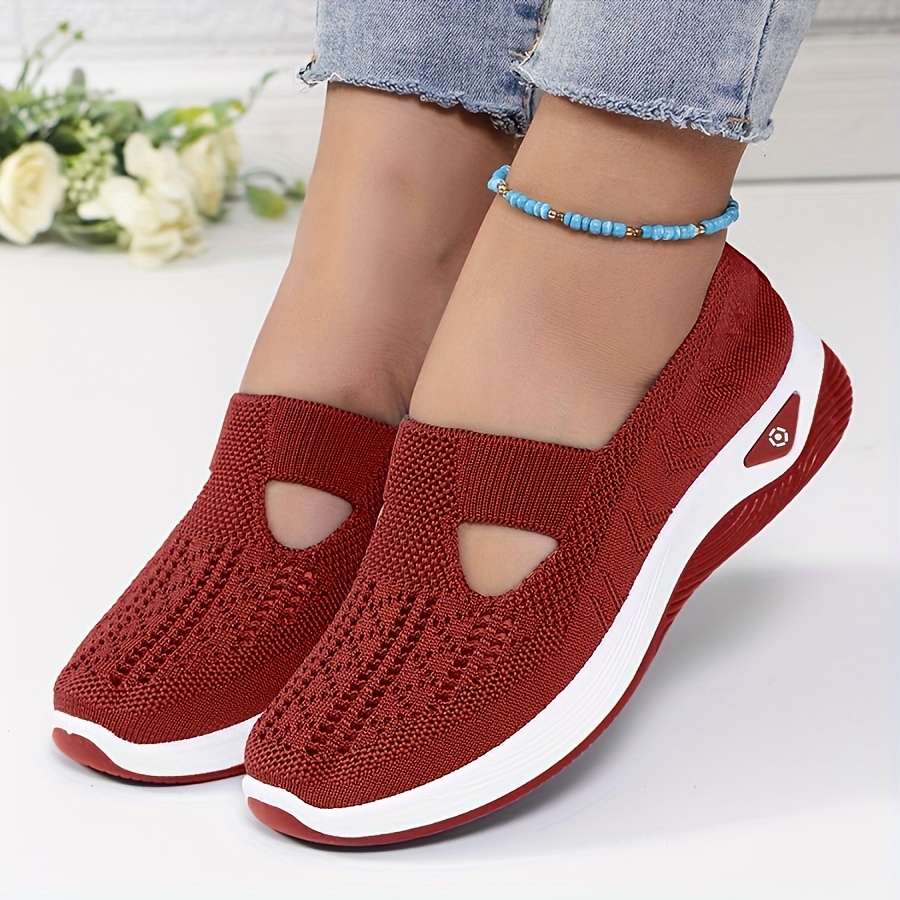 Womens Spring Summer Knit Slip - Women'S Shoes With Arch Support recension och pris
