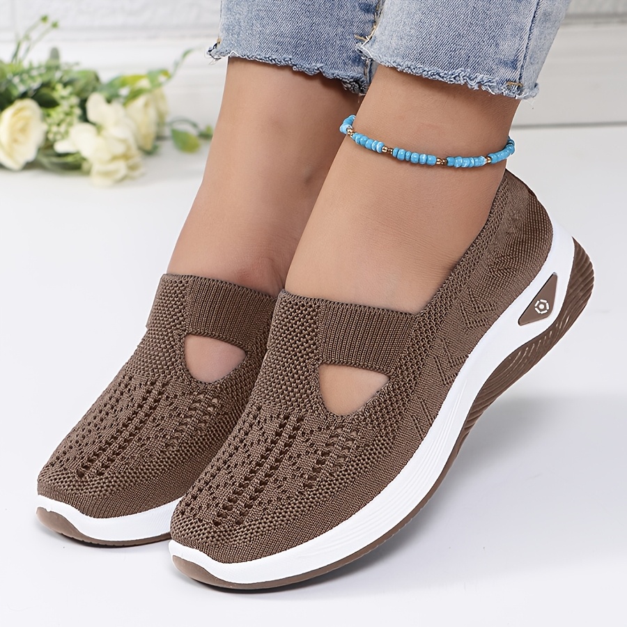 Womens Spring Summer Knit Slip - Women'S Shoes With Arch Support recension och pris