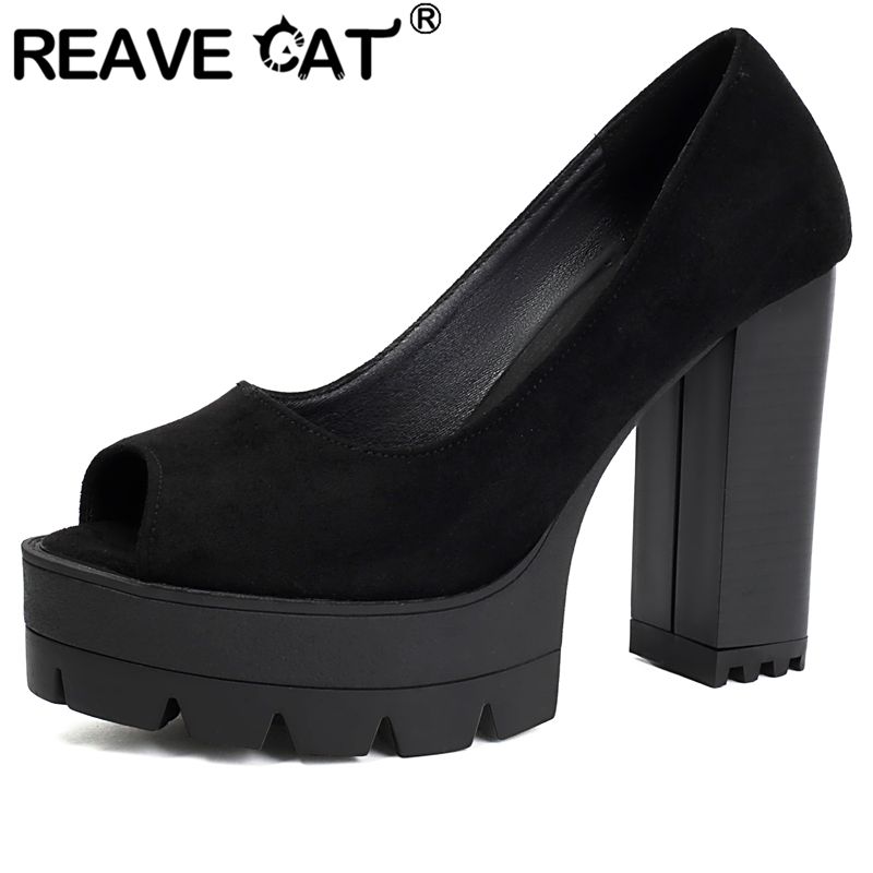 REAVE CAT Black Sexy Female Sa - Women'S Shoes Extended Sizes recension och pris