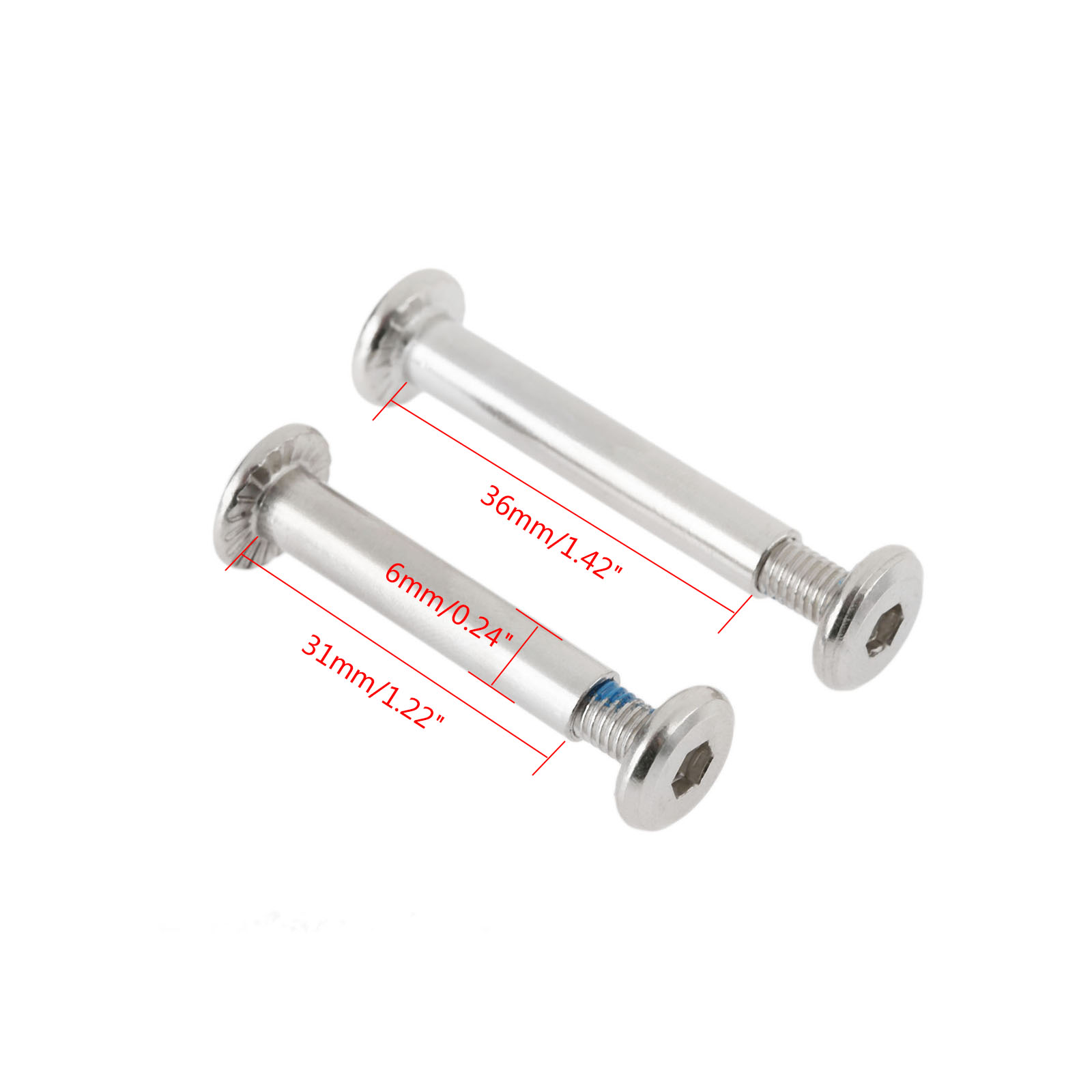 10Pcs Roller Skates Parts Axle - Women Shoes Qc recension och pris