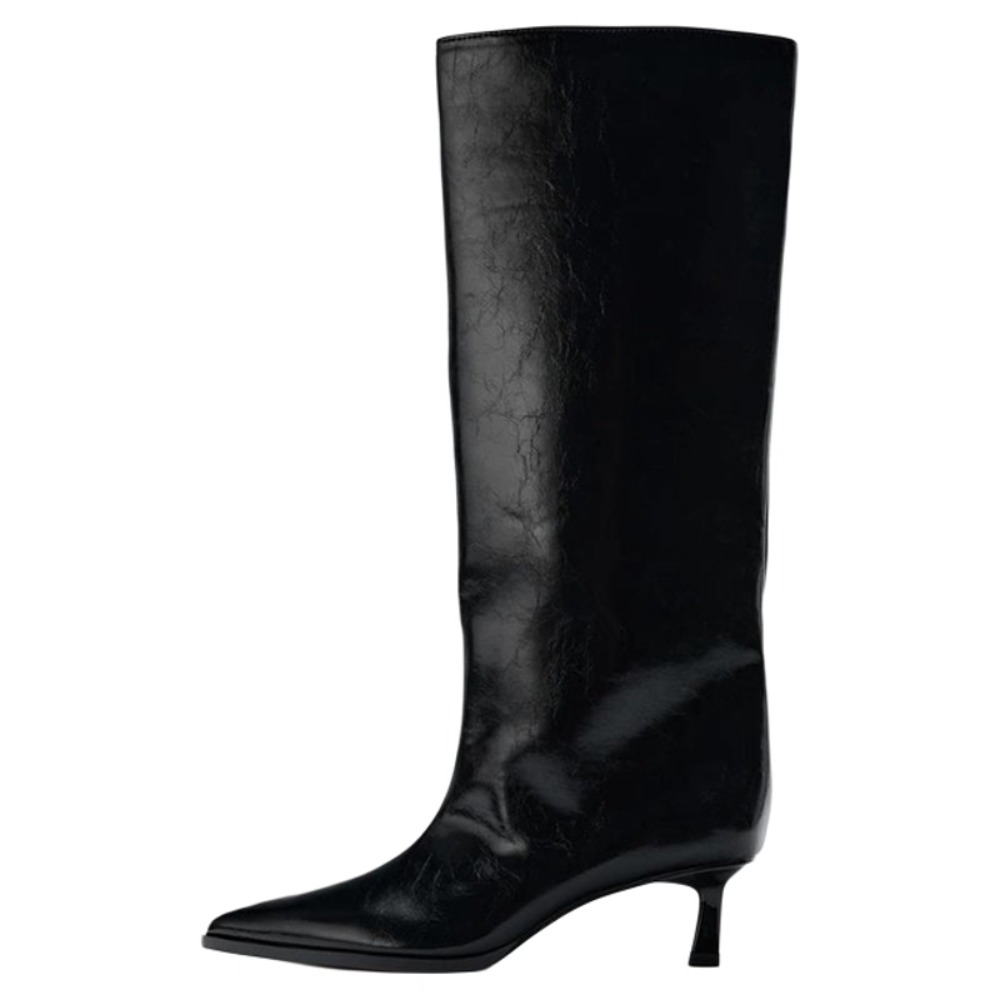 2026 Wide Boot Tube Pointed To - Wide Fit Heels recension och pris