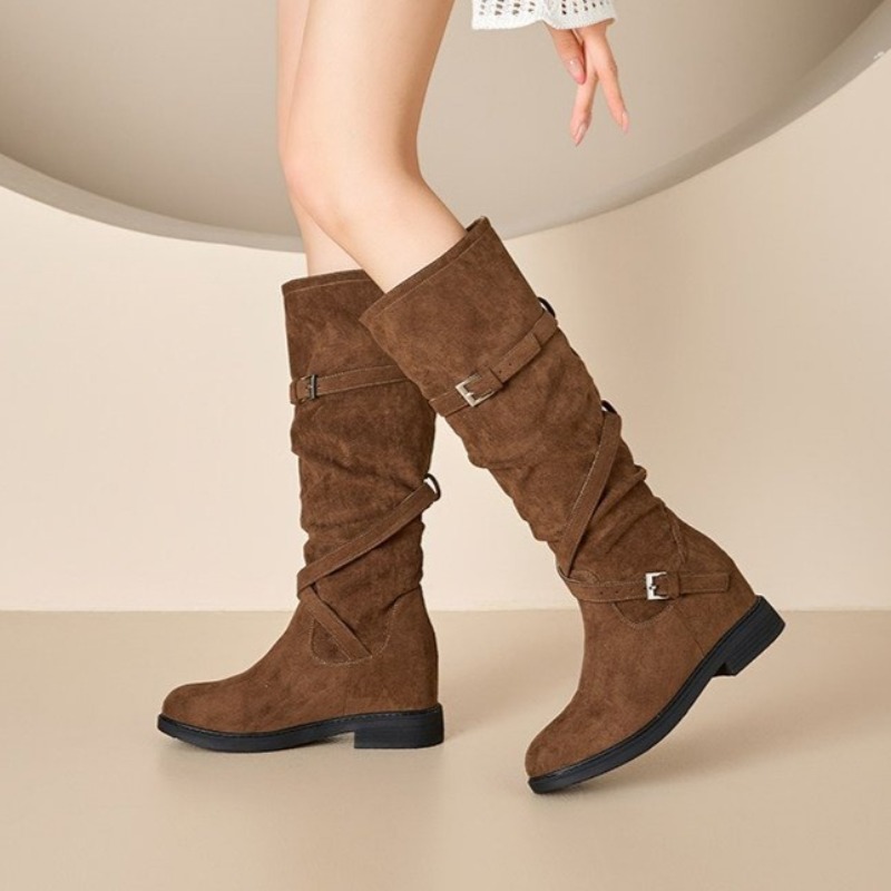 2026 Women's Autumn Winter Fas - Wide Fit Heels recension och pris