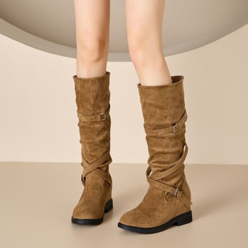 2026 Women's Autumn Winter Fas - Wide Fit Heels recension och pris
